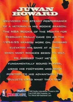 Back of Juwan Howard