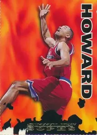 1995-96 Hoops #NNO Series 1 Promo Singles Juwan Howard