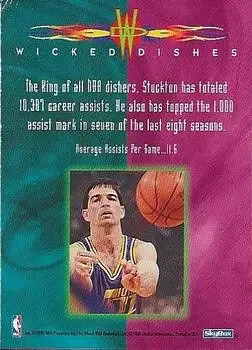 Back of John Stockton
