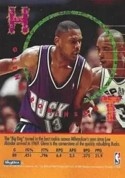 Back of Glenn Robinson