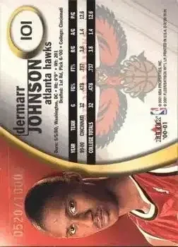 Back of DerMarr Johnson