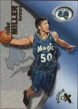 2000-01 E-X #107 Mike Miller