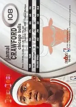 Back of Jamal Crawford