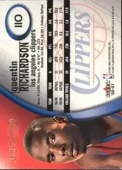 Back of Quentin Richardson
