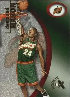 2000-01 E-X #112 - Desmond Mason - Seattle SuperSonics 2000-01 E-X #112 - Desmond Mason - Seattle SuperSonics