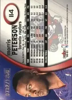 Back of Morris Peterson