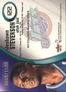 Back of DeShawn Stevenson