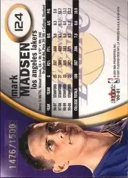 Back of Mark Madsen