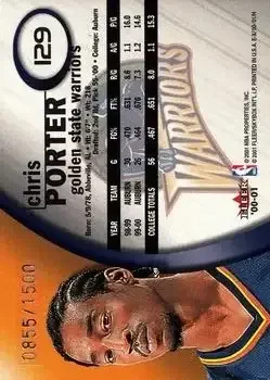 Back of Chris Porter