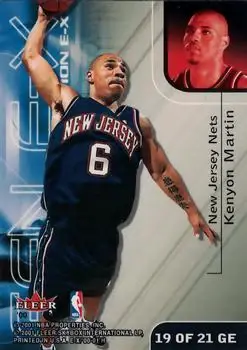2000-01 E-X - Generation E-X #19 GE - Card #19 GE - New Jersey Nets