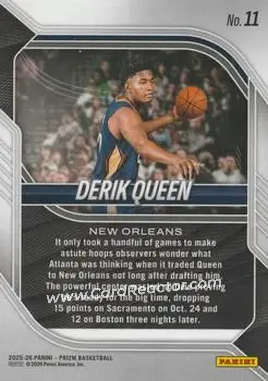 Back of Derik Queen