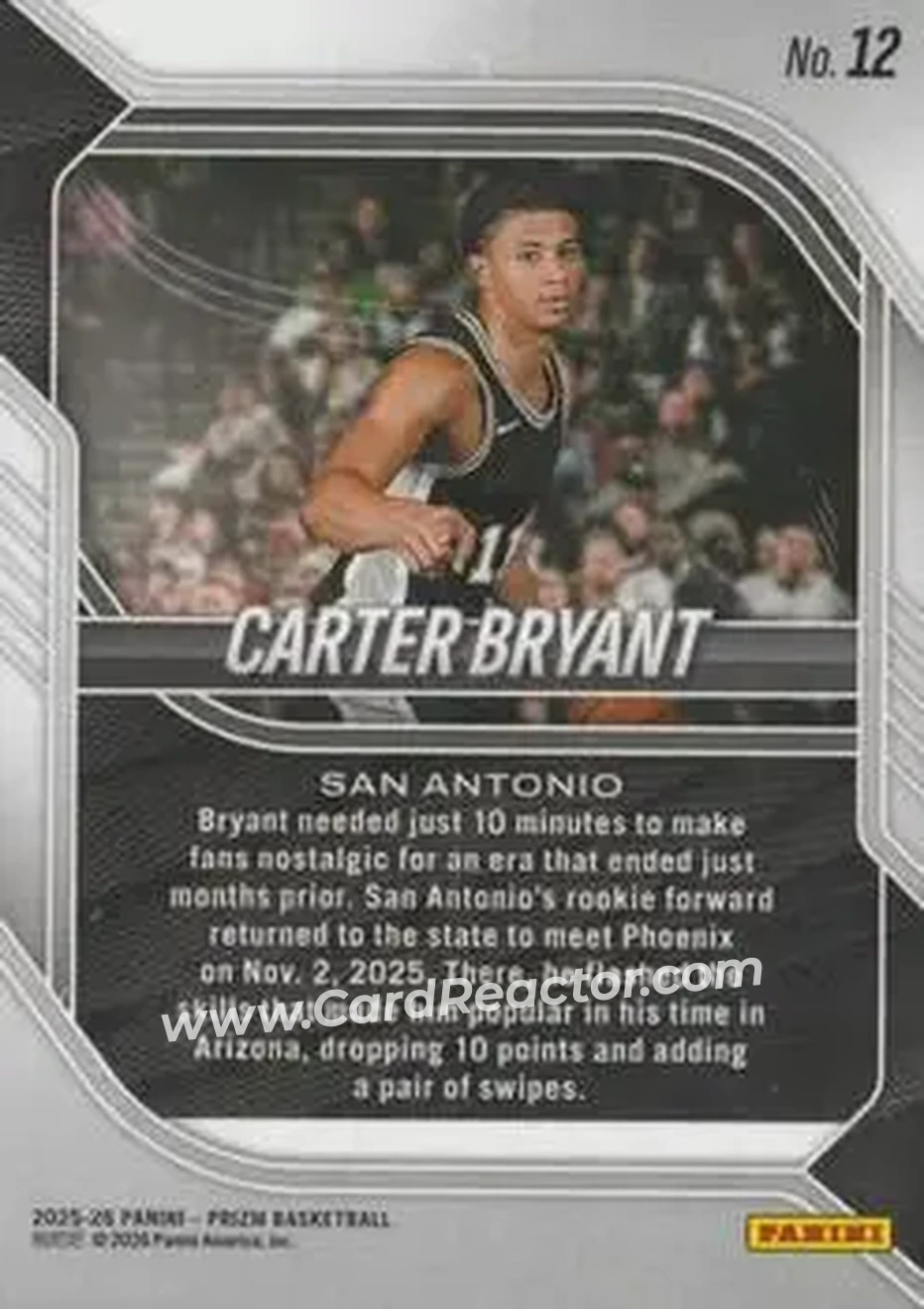 Back of Carter Bryant