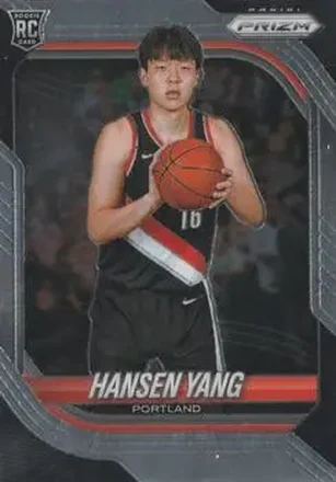 2025-26 Panini Prizm #14 Yang Hansen