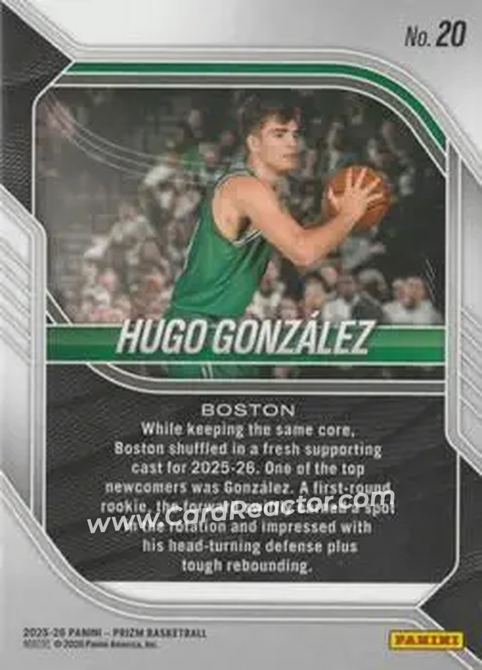 Back of Hugo González