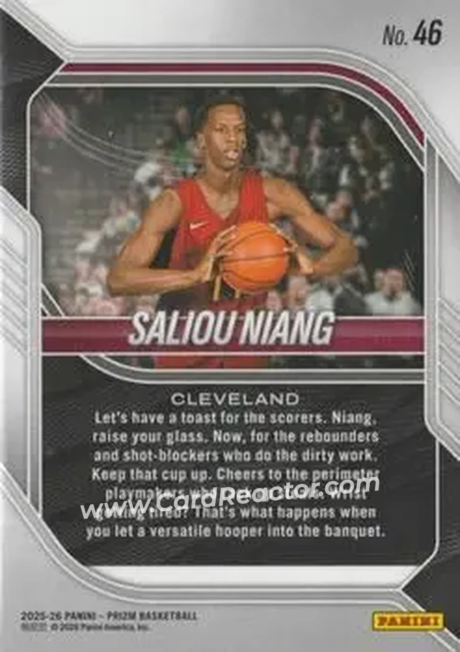 Back of Saliou Niang