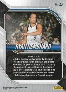 Back of Ryan Nembhard