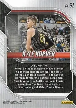 Back of Kyle Korver