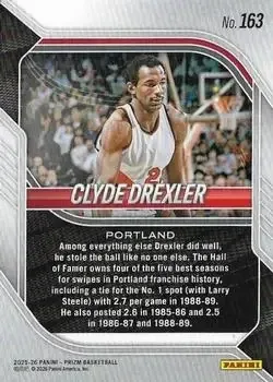 Back of Clyde Drexler