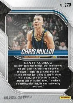 Back of Chris Mullin