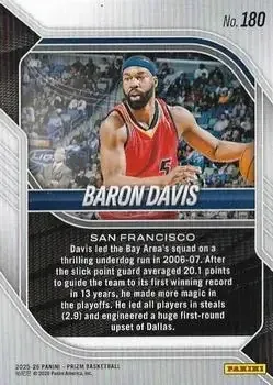Back of Baron Davis