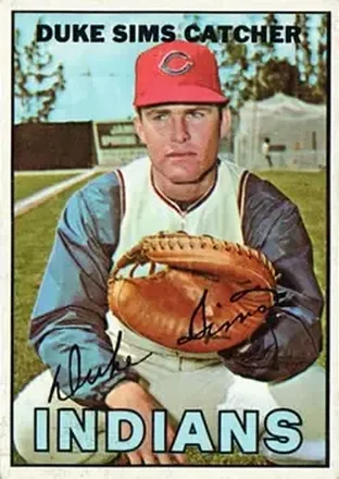 1967 Topps #3 Duke Sims