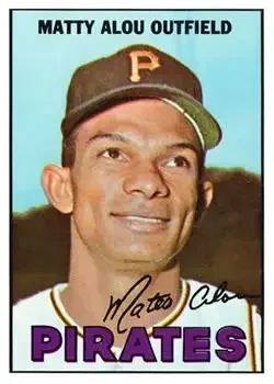 1967 Topps #10 Matty Alou