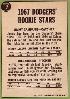 Back of Card #12