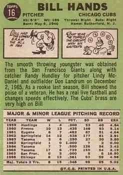 Back of Bill Hands