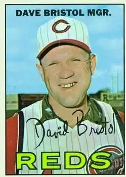1967 Topps #21 Dave Bristol