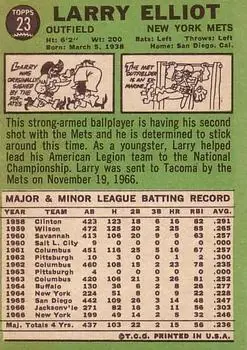 Back of Larry Elliot