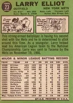 Back of Larry Elliot