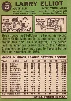 Back of Larry Elliot