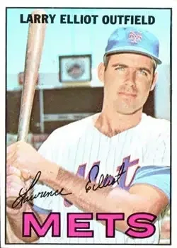 1967 Topps #23 Larry Elliot