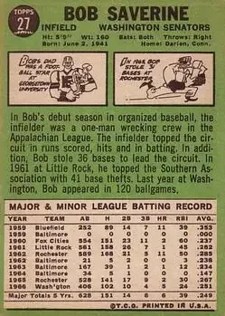 Back of Bob Saverine