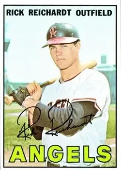 1967 Topps #40 Rick Reichardt