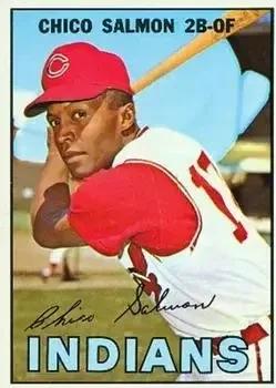1967 Topps #43 Chico Salmon