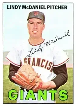 1967 Topps #46 Lindy McDaniel