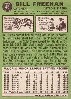 Back of Bill Freehan