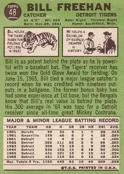 Back of Bill Freehan