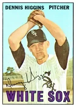 1967 Topps #52 Dennis Higgins