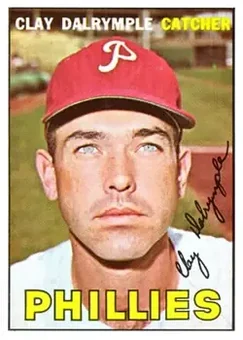 1967 Topps #53 - Clay Dalrymple - Philadelphia Phillies
