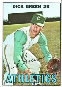1967 Topps #54 Dick Green