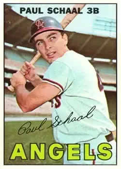 1967 Topps #58b Paul Schaal