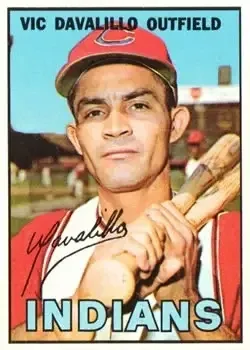 1967 Topps #69 Vic Davalillo