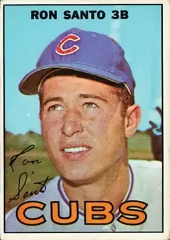 Front of Ron Santo