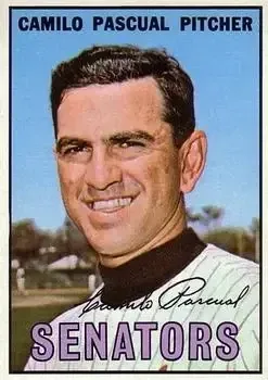 1967 Topps #71 Camilo Pascual