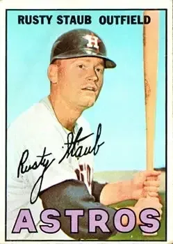 1967 Topps #73 Rusty Staub