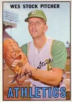 1967 Topps #74 Wes Stock