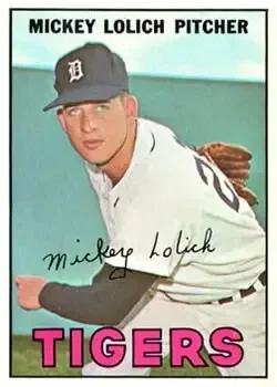 1967 Topps #88 Mickey Lolich