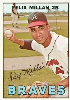 1967 Topps #89 Felix Millan